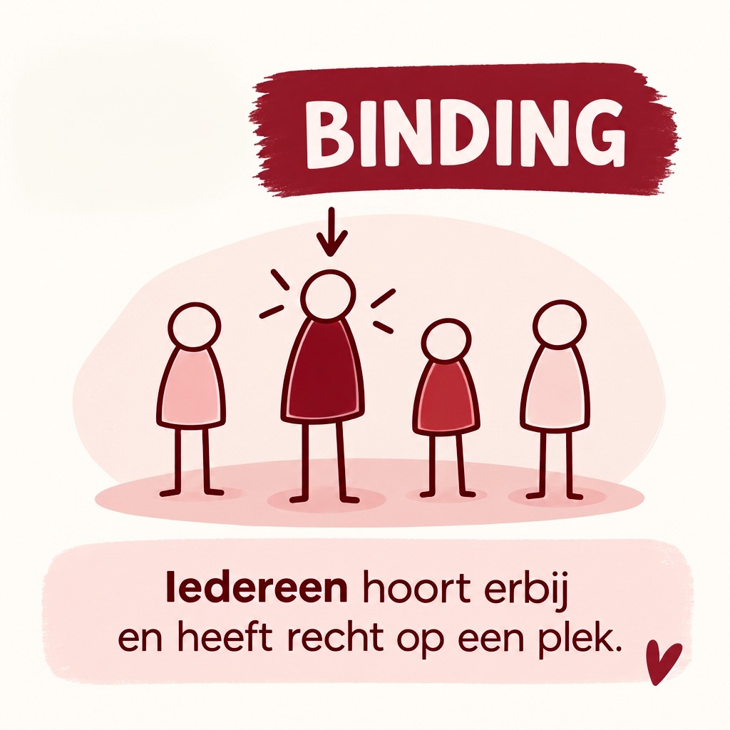 Illustratie Binding